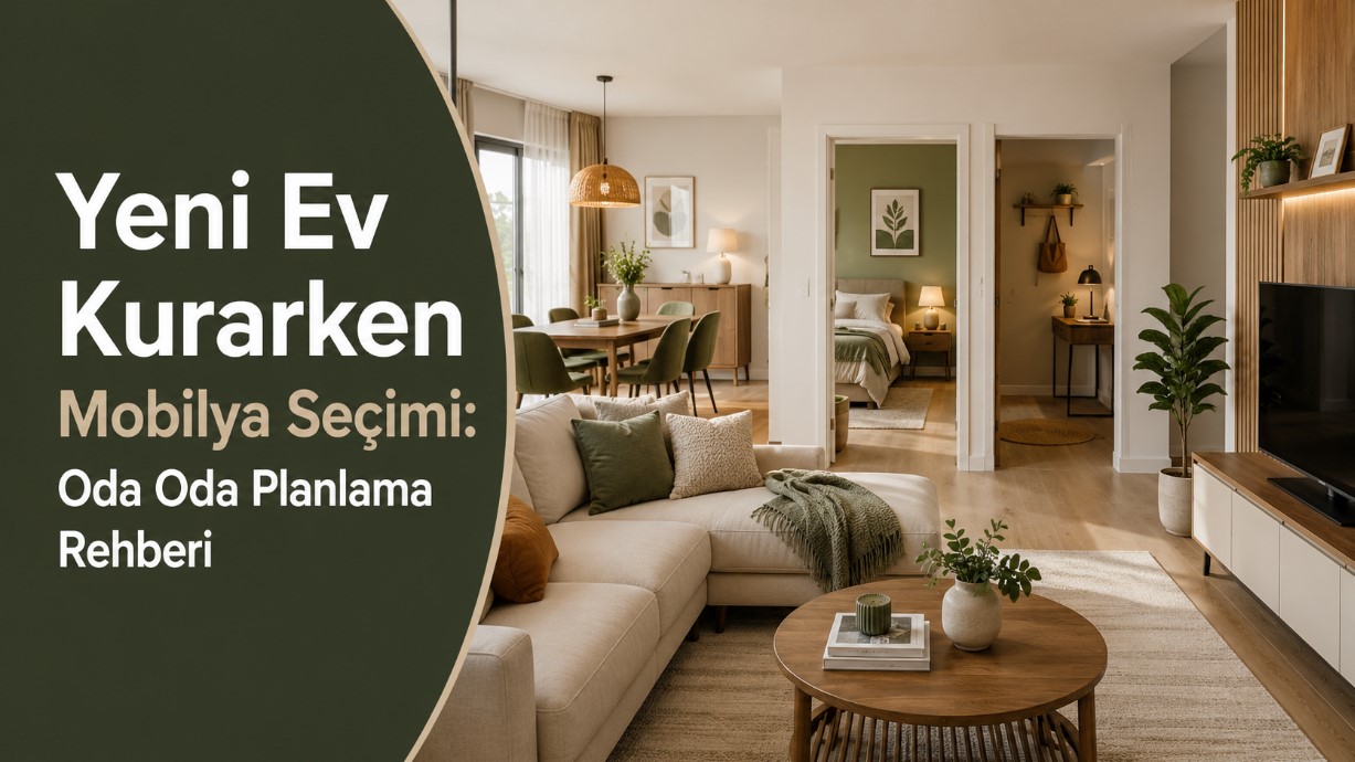 yeni evler için mobilya seçimi